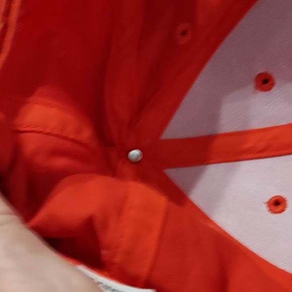 Greece Cap Flag,Greek Alphabet ,Size 56 cm has Adjustable strap. GUC,Orange. - Picture 8 of 8